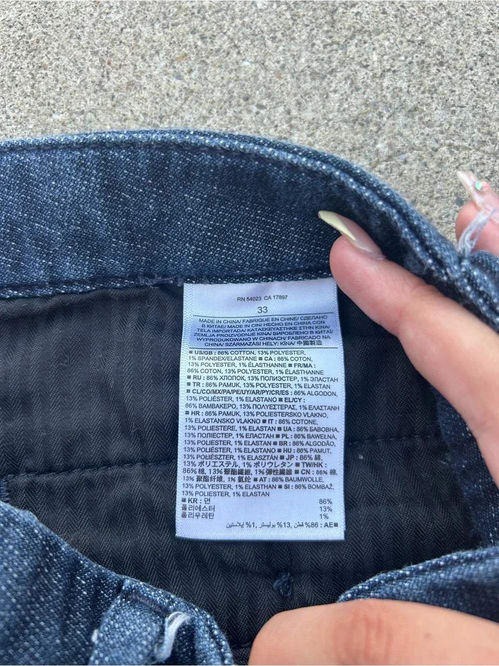 Banana Republic Factory casual navy